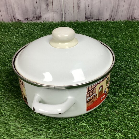 Villeroy & Boch Design NAIF Covered Casserole Pan Pot 8" - Picture 15 of 16